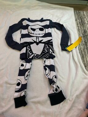2 pair size 8 Disney Nightmare Before Christmas Jack Skellington pajamas